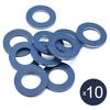 10PCS Engine Oil Drain Gasket Seal Washer 90430 12031 for Toyota Models