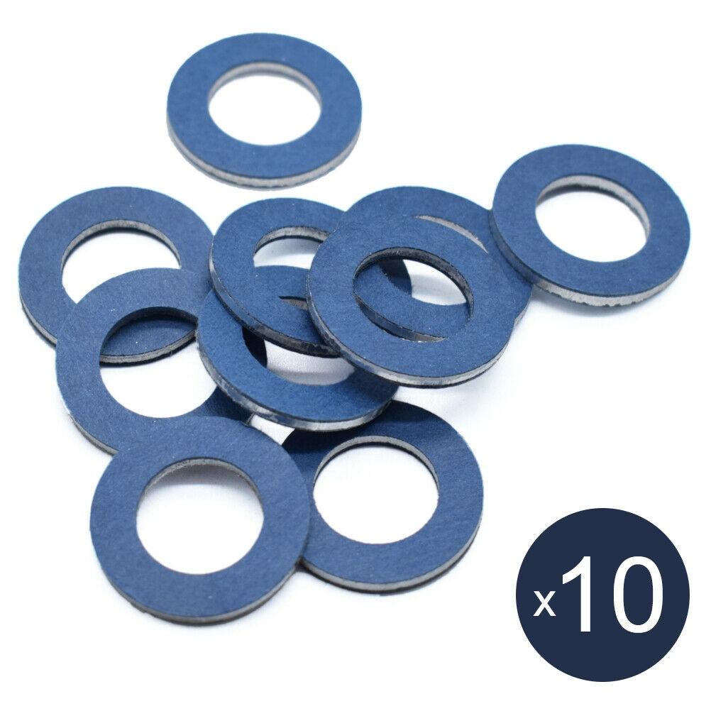 10PCS Engine Oil Drain Gasket Seal Washer 90430 12031 for Toyota Models