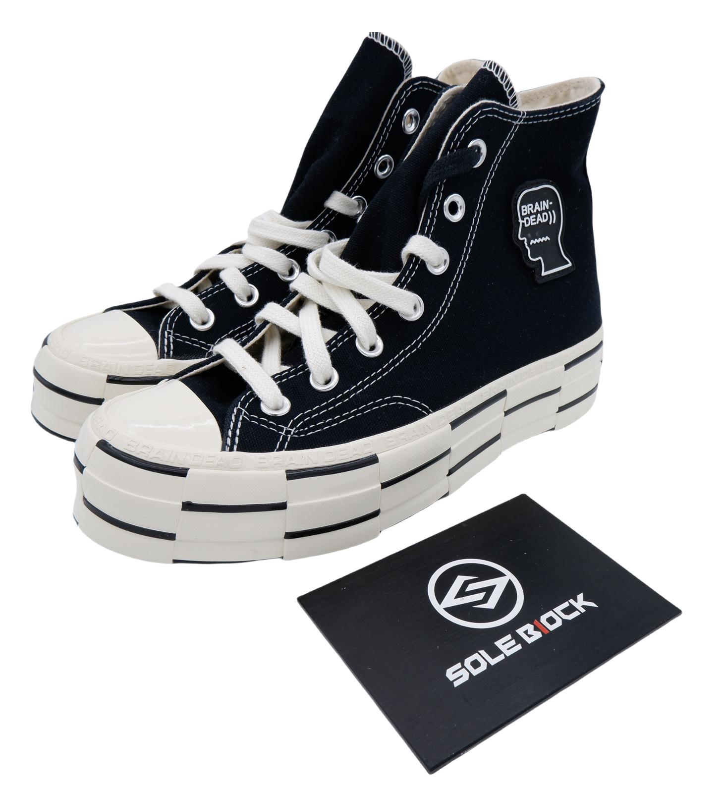 

Converse Brain Dead x Chuck 70 High Black Men s 170549C 35