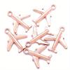 20pcs Assorted Colors Zinc Alloy Airplane Charms, Vintage Aircraft Pendants for DIY Keychains, Necklaces, Earrings, Jewelry Maki