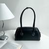 Splashproof Handbag Travel Bags for Women Solid Color Soft Leather Bag