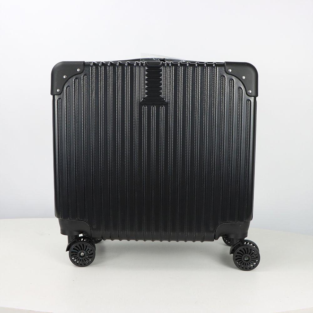 Lightweight 18" Mini Trolley Suitcase with Universal Wheels & Combination Lock