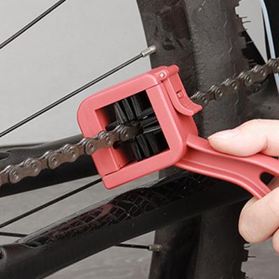 5 sztuk Szczotka do czyszczenia łańcucha roweru górskiego motocykla Rower Skuter Dwustronna Myjka do łańcucha Detailing łańcucha Silne narzędzie czyszczące