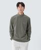 SNOWPEAK APPAREL Quick-Dry Half-Zip Long Sleeve T-Shirt (S25Smtzt10) Dark Gray