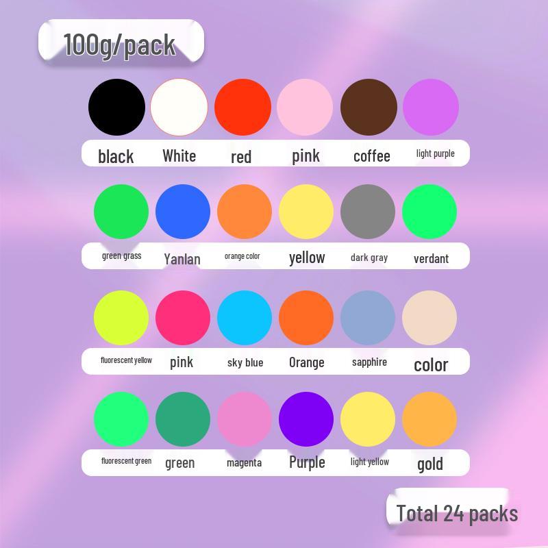 500g Weißer Kinder-Weltraumknete - Leicht, Großpackung für den Kindergarten