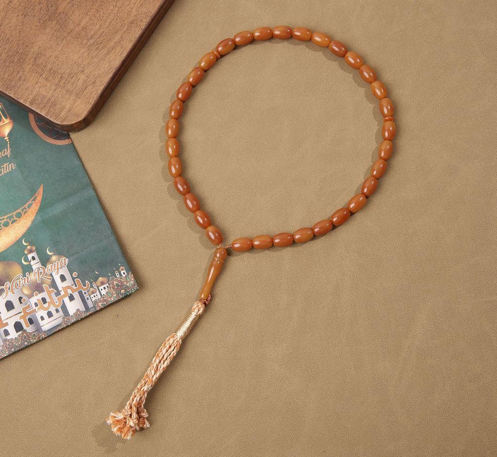33-Bead Muslim Prayer Tasbih Bracelet