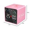 TickTime Cube - Roll It To Start the Countdown! Pomodoro Timer with Double-Sided LED Panel, Tap Operation, Kitchen Timer with 3 Volume Settings, Silen