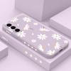 Plain Daisies Phone Case For Samsung Galaxy A37 A57 Liquid Silicone Cover