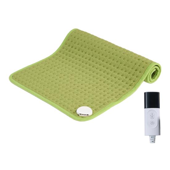 75W Electric Heating Blanket Back Neck Shoulder Pain Relief 9-Gear Temp 4-Gear Timer Flannel Electric Warming Pad UK Socket