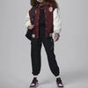 Jordan MJ Chinese New Year Color Block Numbered Crew Neck Casual Baseball Jacket Kids Jackets Dark-Team-Red HM3548-619