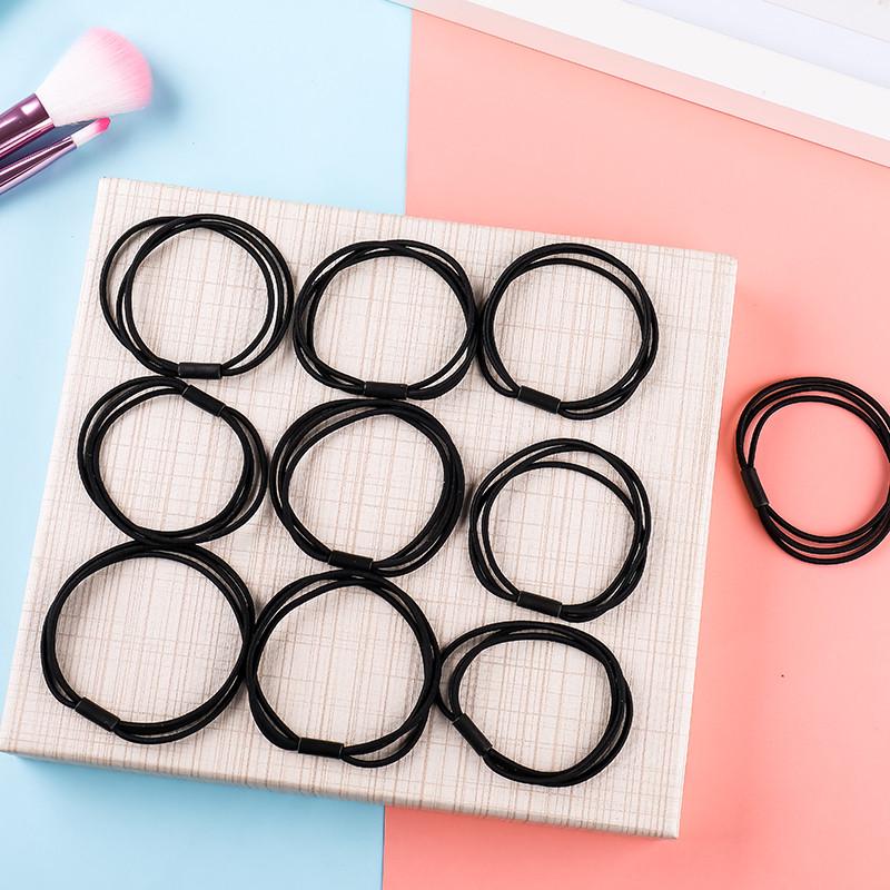 

Корейский стиль 3-в-1 кожаный тубус резинка для волос - Высокая эластичность, резиновая лента толщиной 0,2 см, ювелирное украшение