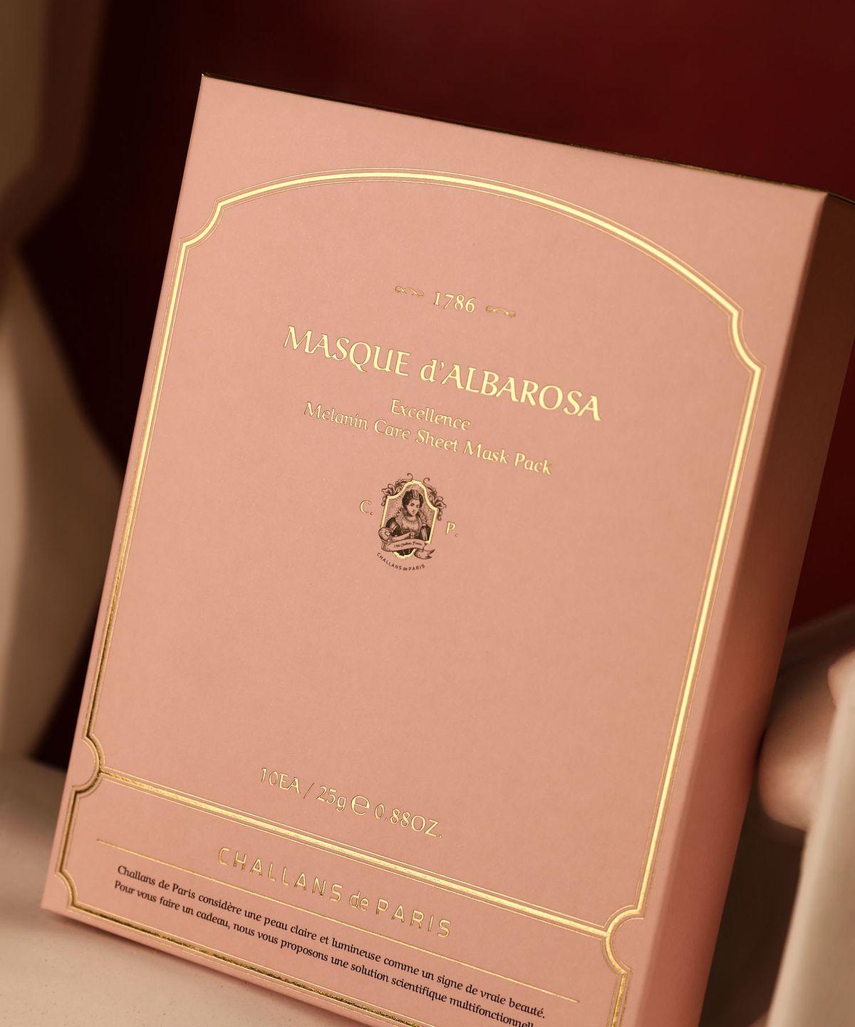 Excellence 10-Sheet Brightening Mask Pack for Dark Spot Improvement