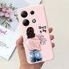 For Xiaomi Redmi Note 13 Pro Plus 5G Case Fashion Girls Love Heart Fundas Soft Silicone Cover For Redmi Note 13 Pro 4G 5G Bumper