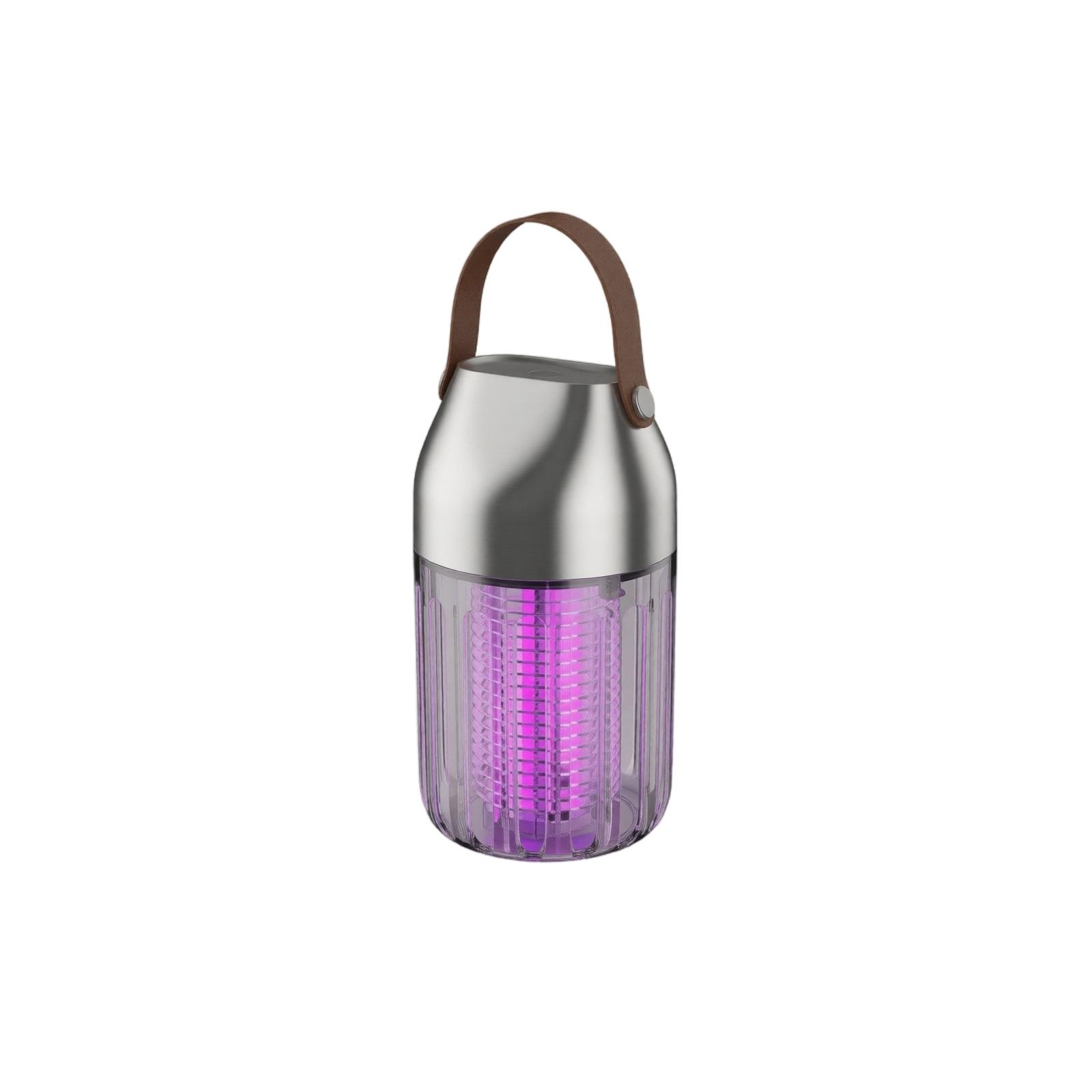 

Portable Electric Mosquito Killer Lamp with USB Rechargeable Battery Powered Insect Trap for Indoor Outdoor Use with Hanging Handle ONE SIZE