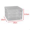 Acrylic Flower Box Floral Arrangements Vase Storage Case Centerpiece Square Gift for