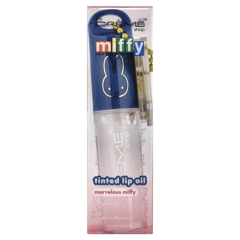 The Creme Shop, Miffy, Tinted Lip Oil, Marvelous Miffy, 3.5g (0.12oz)