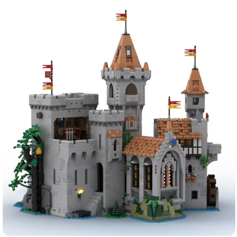 

Средневековый замок мелкие детали MOC-160407 серия строительства домов сборка образовательные игрушки строительные блоки DIY творческий орна PDF Guide by Email