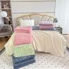 European Jacquard Taffeta Fleece Fitted Sheet Blanket