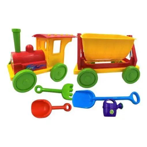 Sandbox toys Train Plus red