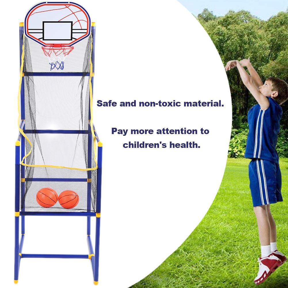 Home Indoor Removable Basketball Shot Shooting Machine Hoop Stand Children Sports Boys Toy