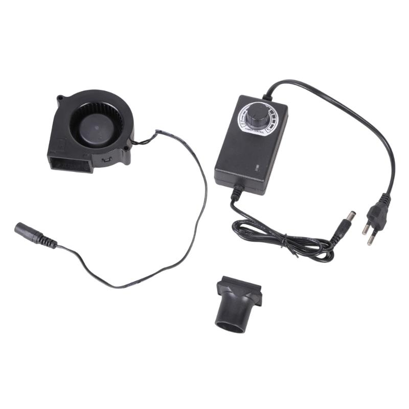 

BBQ Grill Accelerator 12V Adjustment Blower Fan For Efficient Fire Management In Outdoor Cooking Camping Electronics Cooling 1