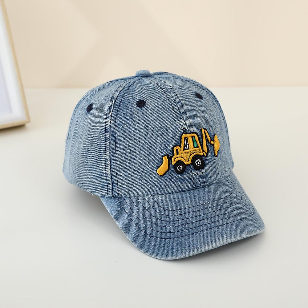 Cartoon Dinosaur Kids Baseball Cap With Sun Protection For Outdoor Play