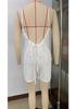 Summer 2026 Women's Linen Shorts Jumpsuit - One-Piece Romper for Beach Vacations