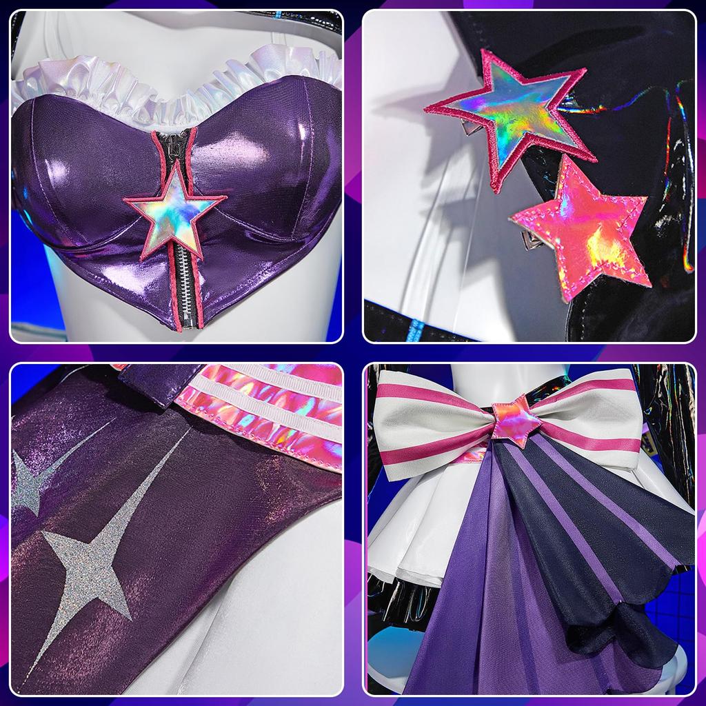 [Milky Time] Muse Dash Megurine Luka Cosplay Halloween Women's Game