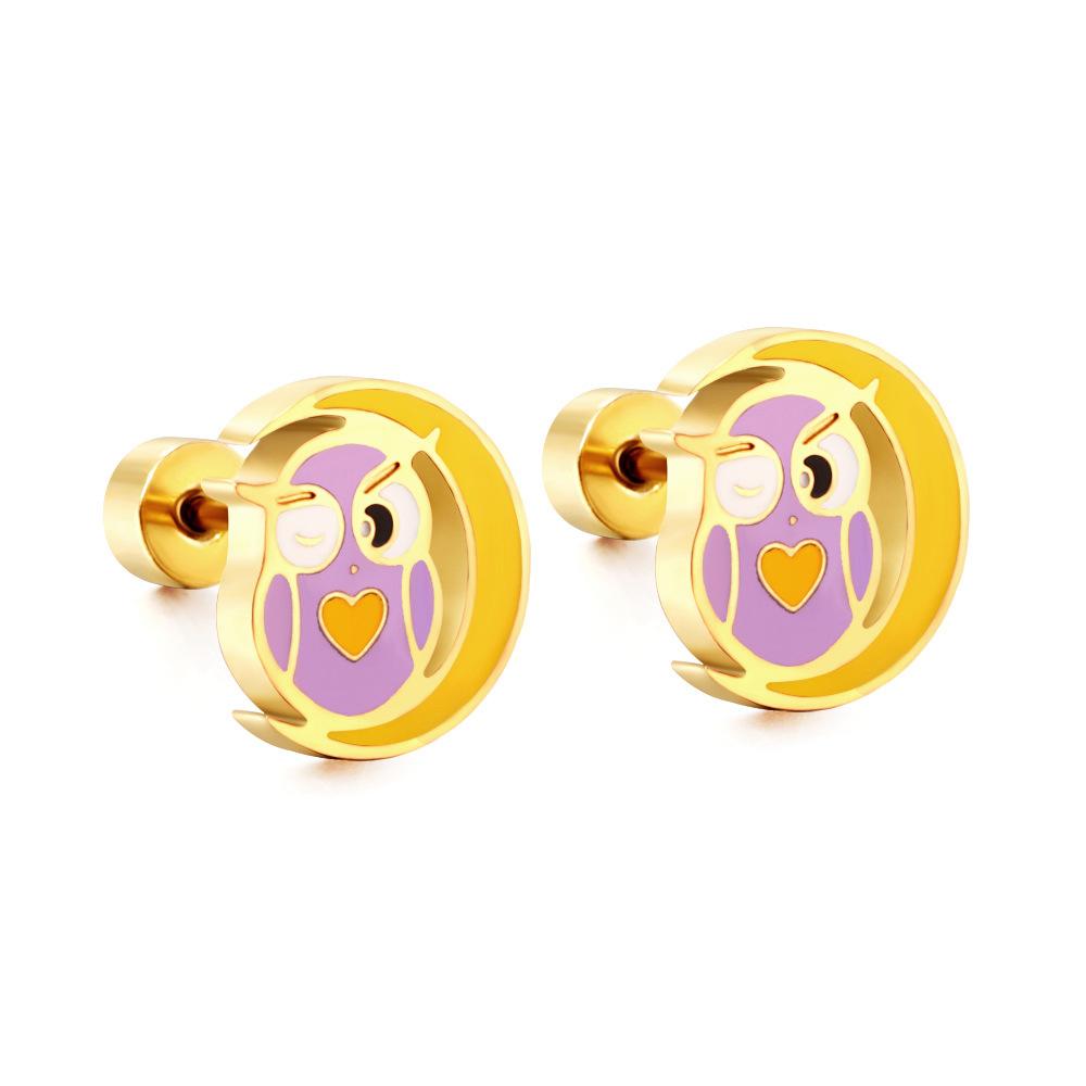 2026 European and American Creative Earrings Women, Simple Personality Cute Rabbit Earbone Stud Earrings