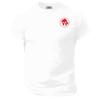 Blood Spartan T Shirt Pocket Gym Clothing Bodybuilding Training Workout Mma Top