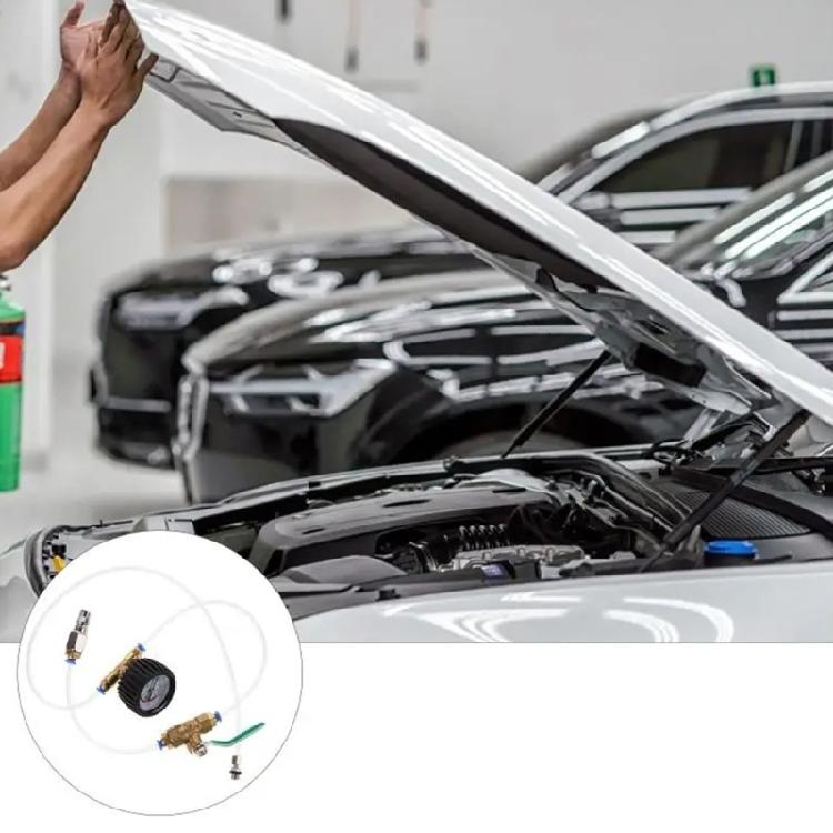 Automotive Air Suspension Leakage Detectors Digital Pressure Gauge Air Suspension Hose Line Pressure Leakage Test