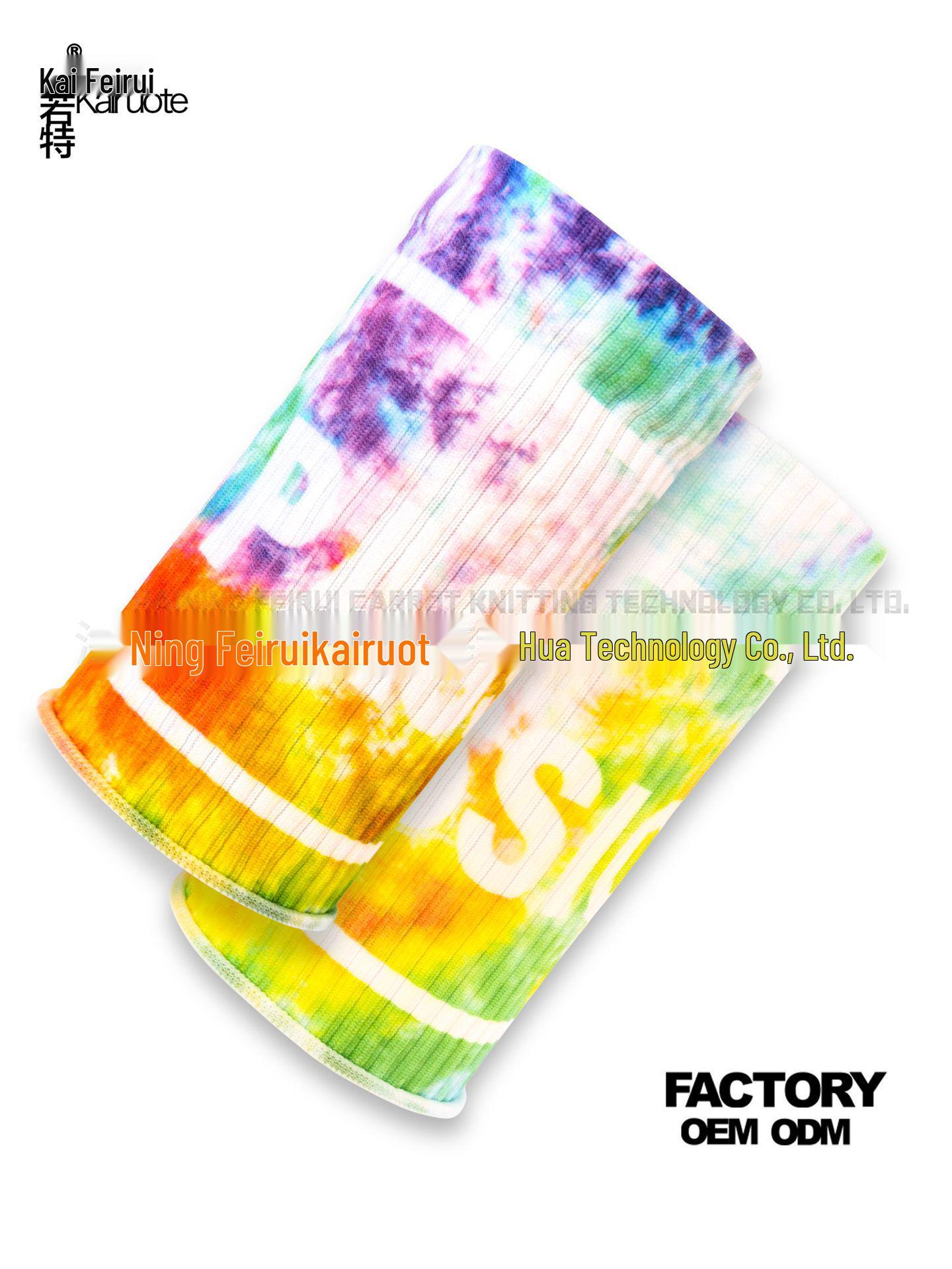 Tie-Dye Compression Wrist Guards for Sports & Yoga