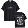 Anime My Hero Academia Overhaul Grafik T-Shirts Herren Damenmode Vintage Baumwolle Y2K T-Shirt Männlich Cartoon Manga Cosplay Oberteil