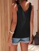 Women's Satin V-Neck Sleeveless Casual Camisole