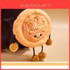 Xinjiang Souvenir Plush Naan Keychain Keyring With Hanging Strap For Travel Gifts