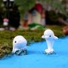 Artificial Dolphin Ornament Resin Crafts Aquarium Micro Landscape Layout Prop Home Decoration Accessories