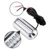 1pcs 27LED Yacht Underwater Light Stainless Steel Marine Strip Light Waterproof LED Boat Navigation Lights Marine Transom Lamp