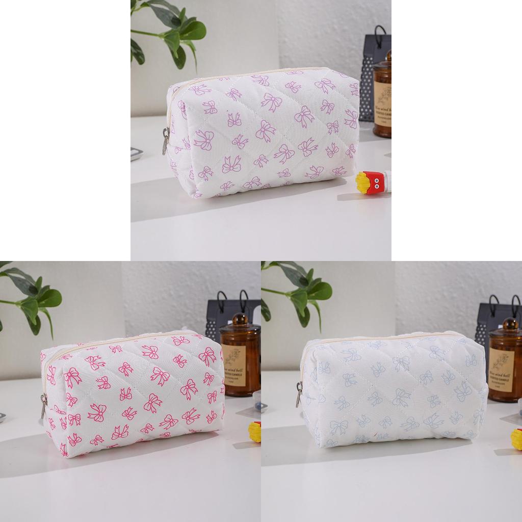 Travel Bag For Cosmetics With Polyester Fabric Large Capacity Portable Makeup Organizer For Travel And Home Use