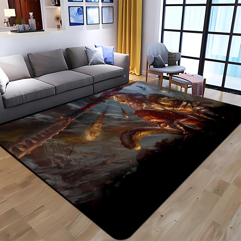 

Ковер с принтом короля обезьян Sun WuKong для гостиной, большой мягкий коврик, ковры для спортивного кресла, подарки Alfombra, Dropshopping 40cm by 60cm