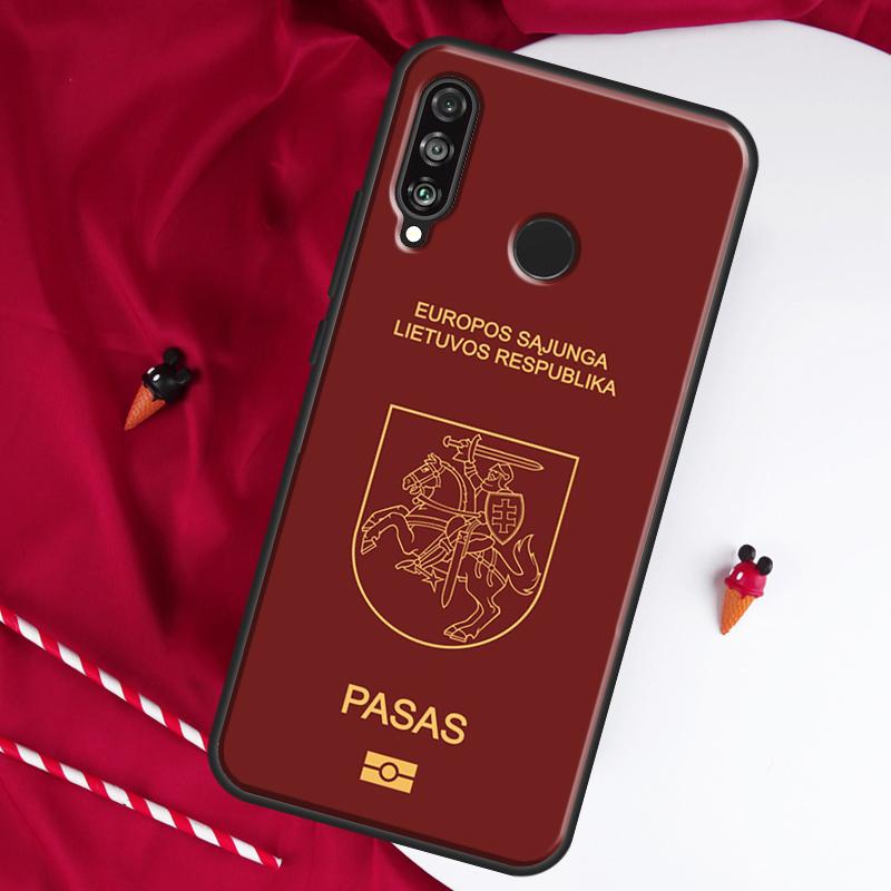 

Lithuania Flag For Huawei Nova 10 SE 9 5T 12s 12i 11i Y91 Y90 Y60 Y70 Y72 Y61 P20 P30 P40 Lite P60 Pro Case Huawei Nova 8i