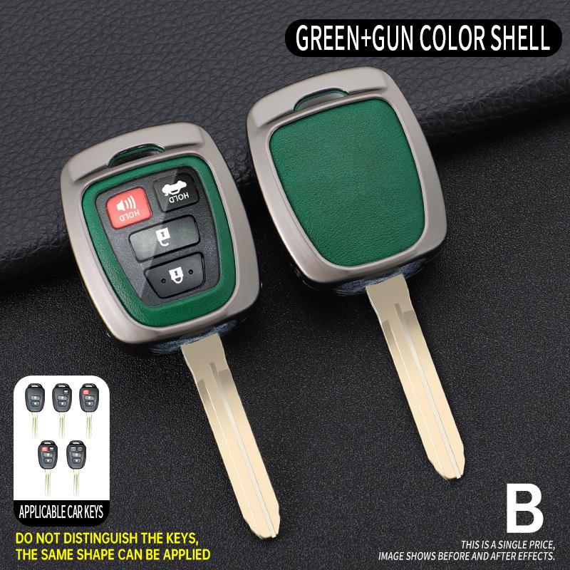 Key Cover Shell for Toyota FJ Cruiser, RAV4, Prado, and Land Cruiser