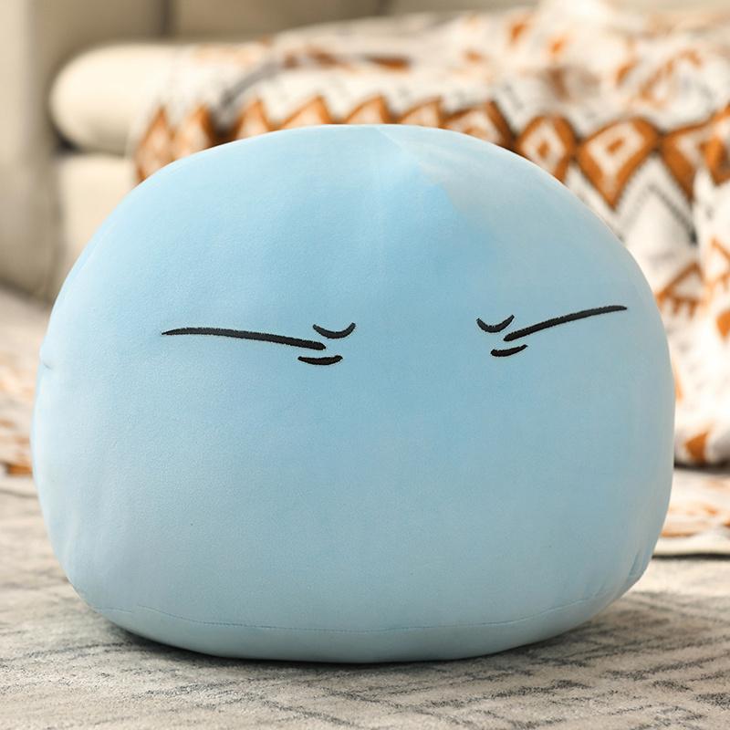 28/45/55cm Rimuru Tempest Plush Toys Anime That Time I Got Reincarnated As a Slime Throw Pillow Back Cushion Soft Gift For Boys