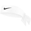 Fury Classic Adjustable DRI-FIT Headband, White/Black, BN3010-101
