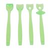 4pcs Tongue Muscle Trainer Lateralization Lifting Oral Muscle Exerciser for Language Disorders with 