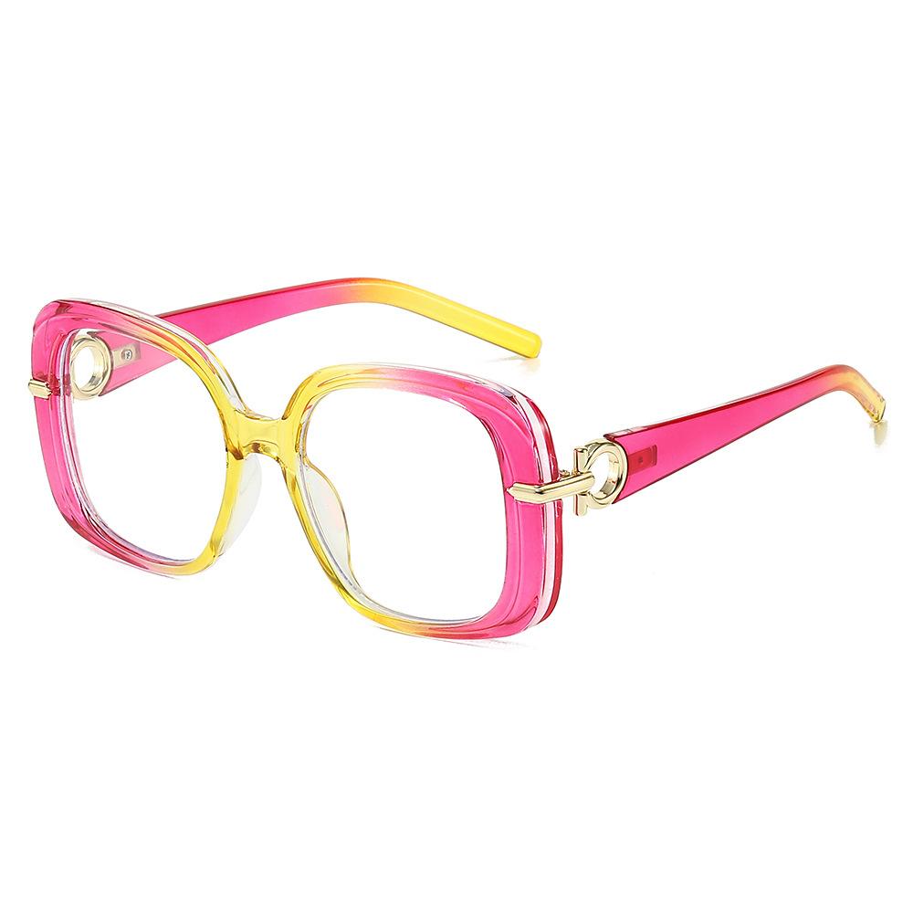 Vintage Oversized Square Sunglasses Women For Men Luxury Brand Designer Sun Glasses Punk Popular Big Frame Elegant Shades Uv400