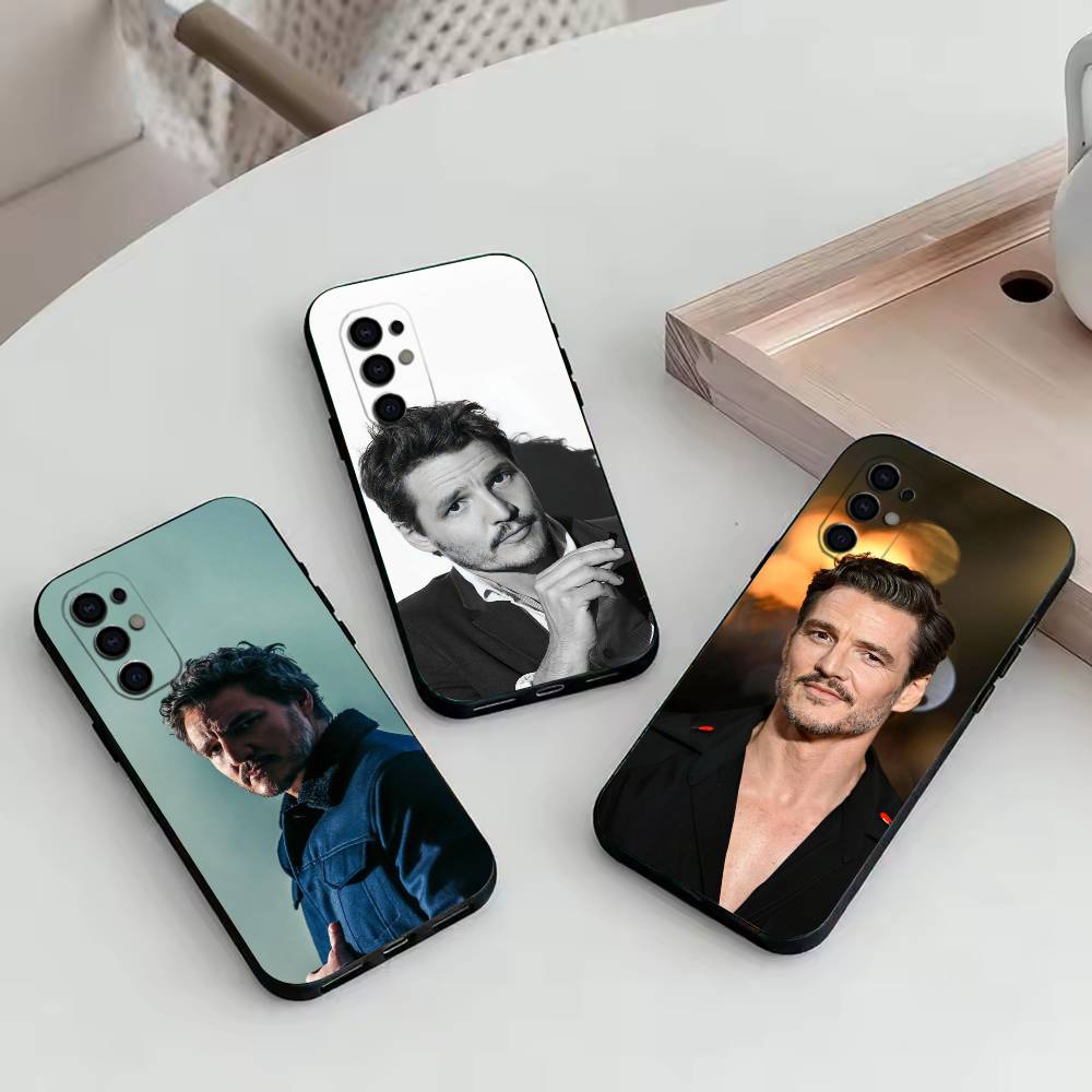 P-Pedro Pascal Phone Case Black Silicone Soft For Samsung S25,S24,S21,S22,S23,S30,Ultra,S20,Plus,Fe,Lite