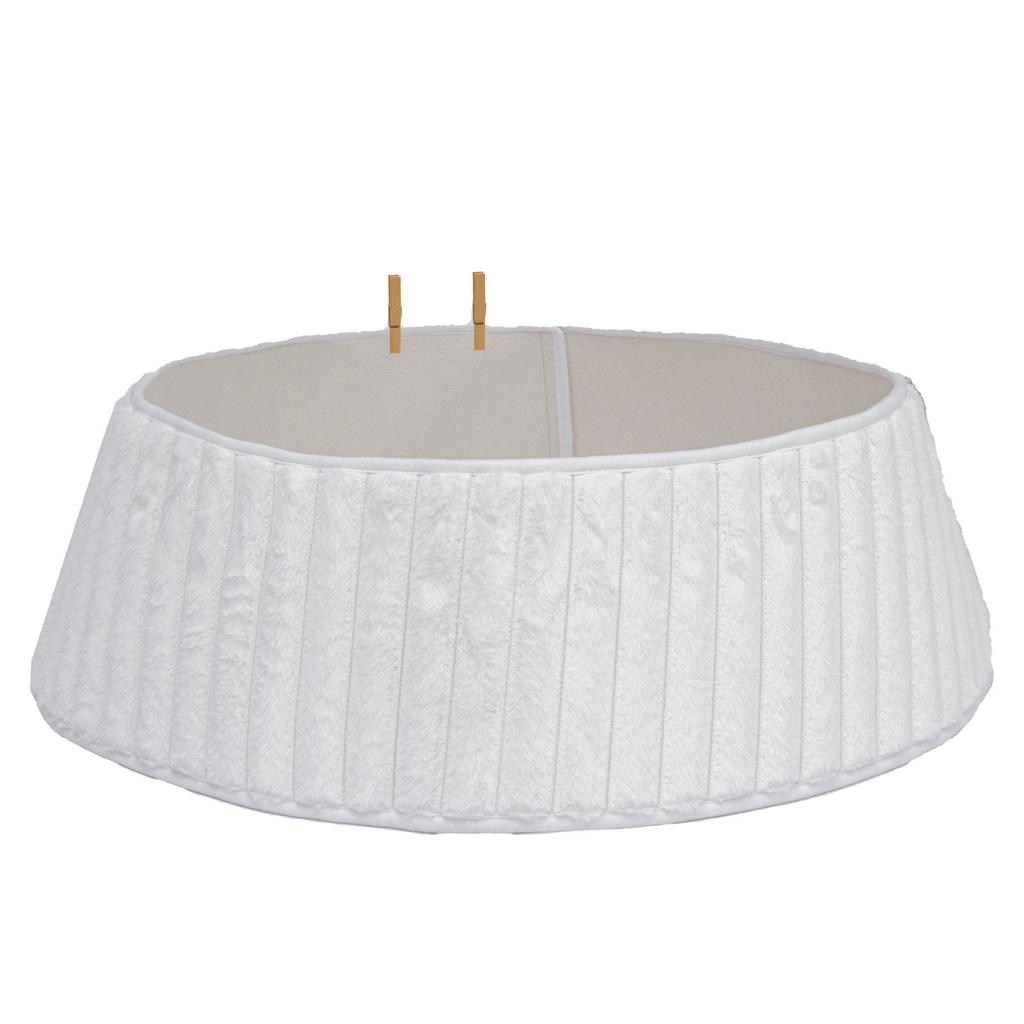 Christmas Tree Skirt Christmas Tree Mat Base Covers Decorations 28Inch Washable for Winter Holiday Party Decoration