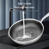 Lechu Heli Stainless Steel Non-stick Frying Pan