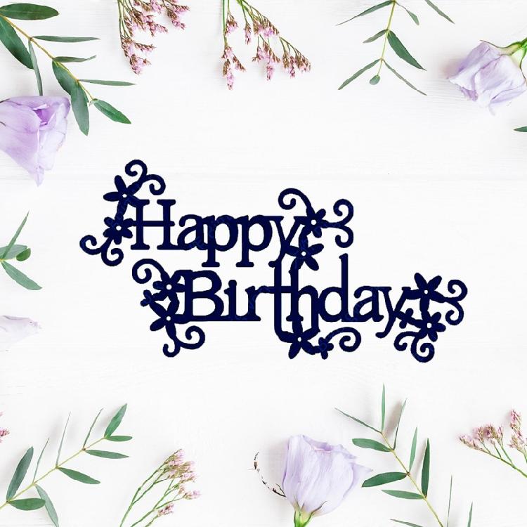 Decorative Embossing Die Cuts for Birthday Card Making DIY Scrapbooking Albums