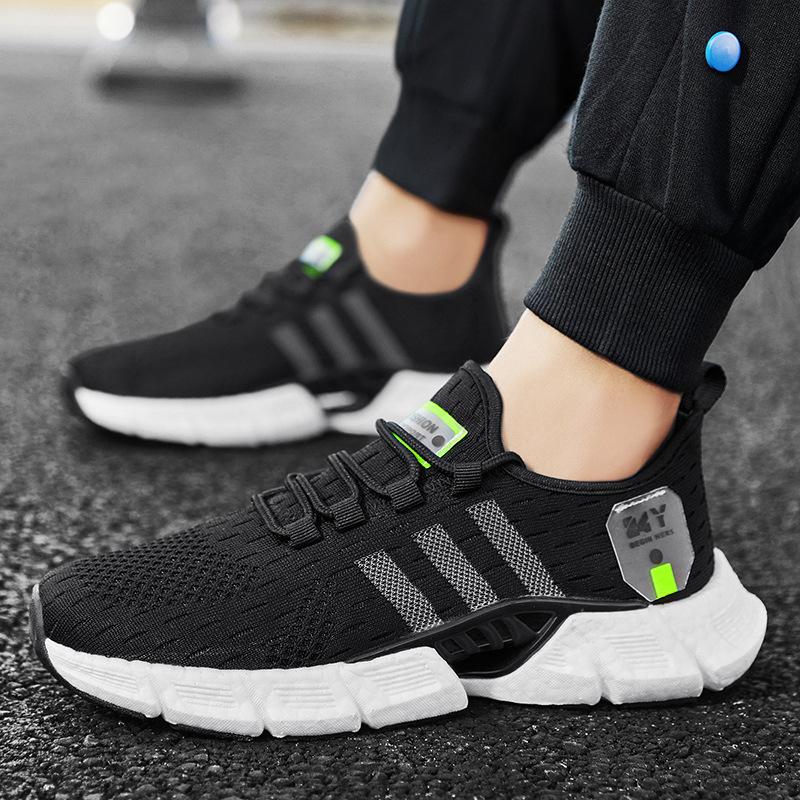 

МОДНАЯ ОБУВЬ, мужские дышащие спортивные кроссовки, спортивные кроссовки для бега, уличные женские теннисные кроссовки для тренажерного зала 37